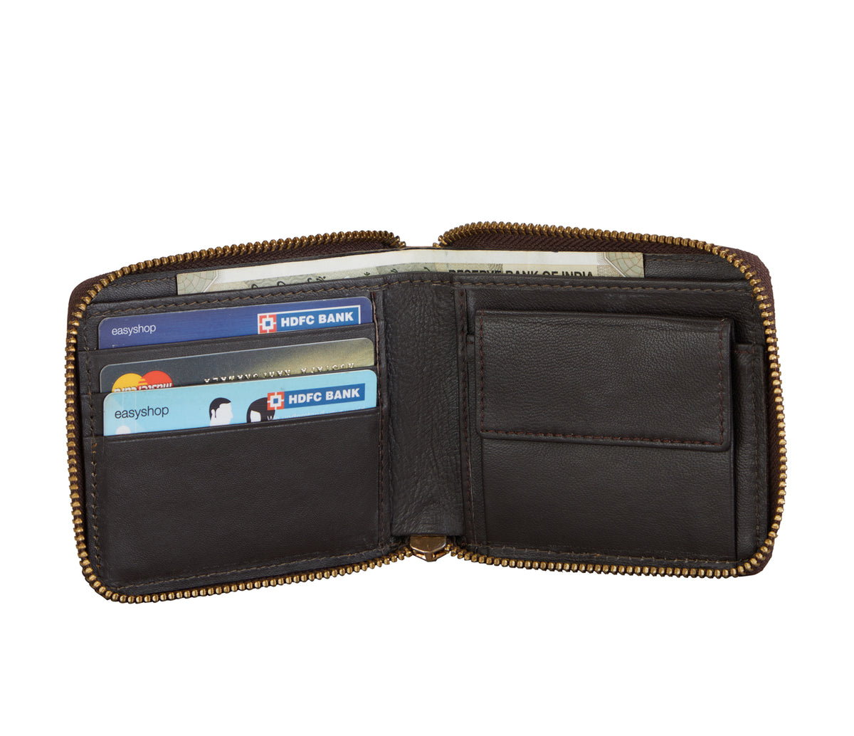 Denzel Mens Wallet-Tan