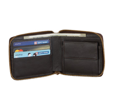 Denzel Mens Wallet-Tan