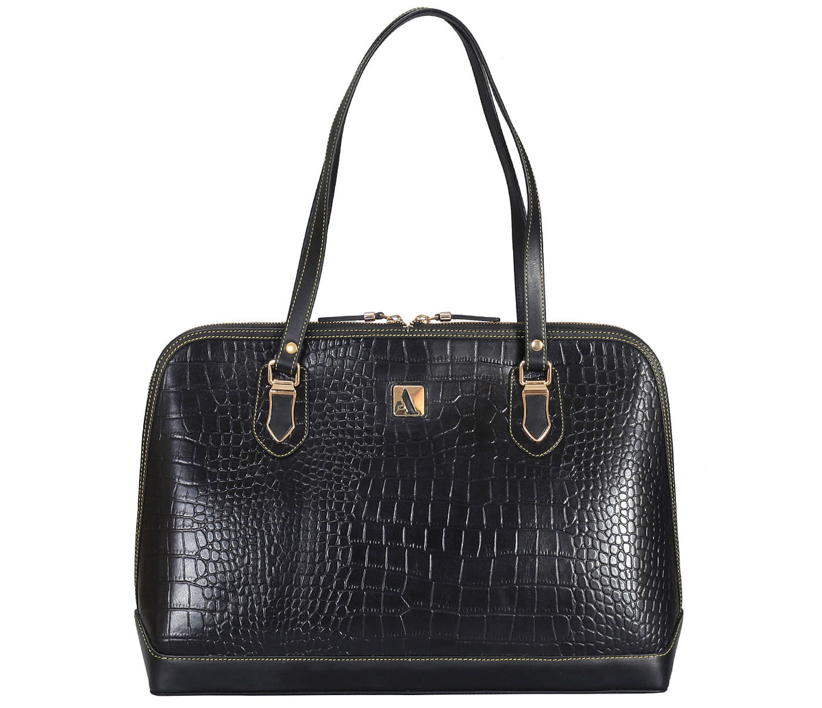 Estrella Shoulder Work Bag -Black