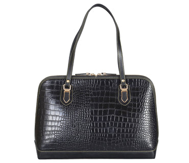Estrella Shoulder Work Bag -Black