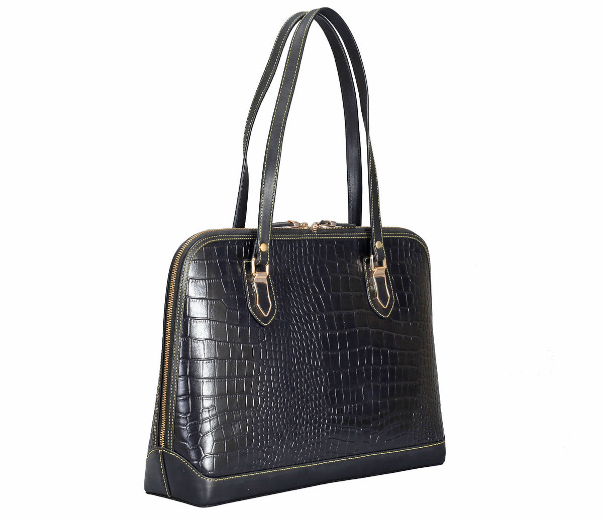 Estrella Shoulder Work Bag -Black