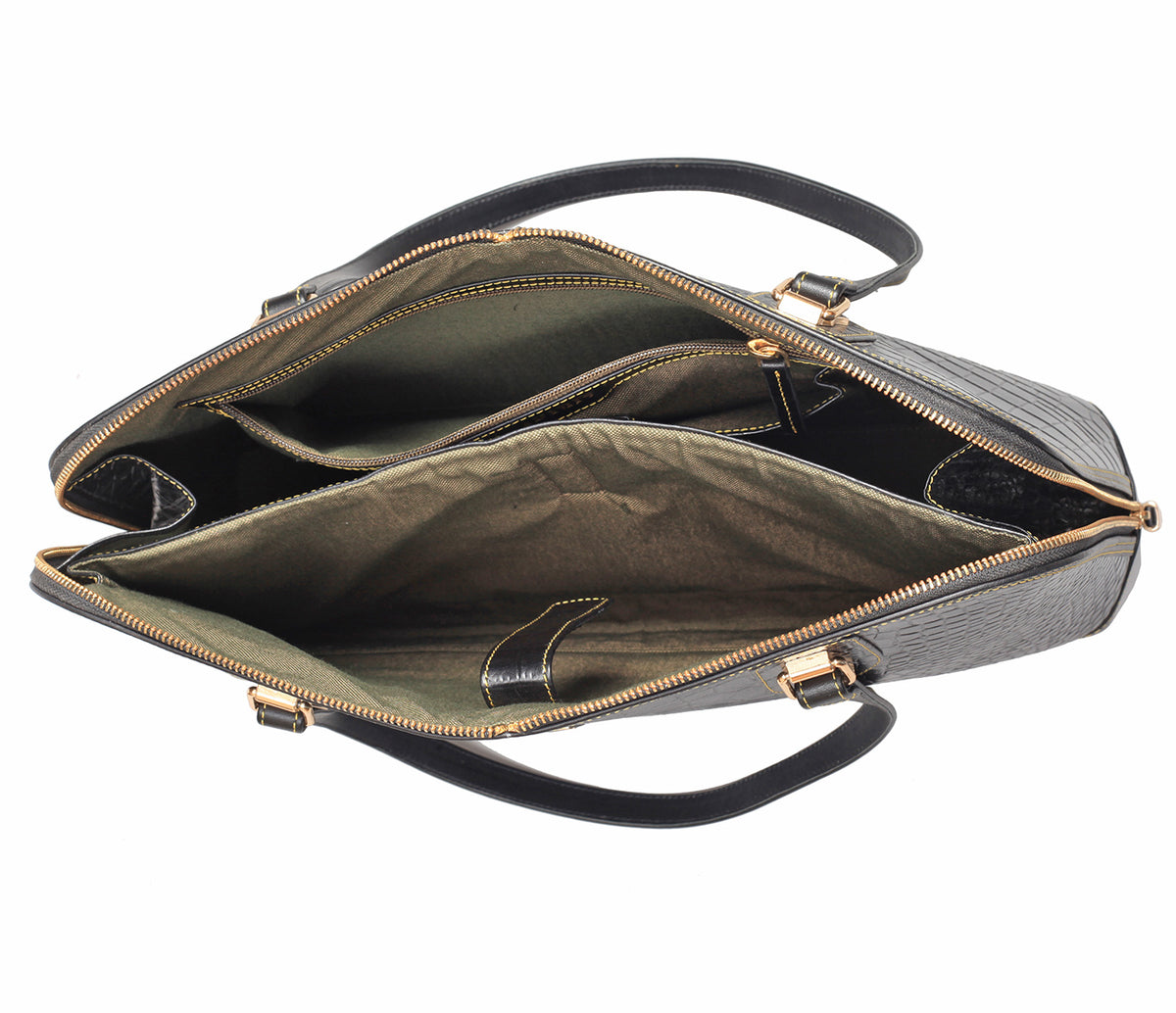 Estrella Shoulder Work Bag -Black