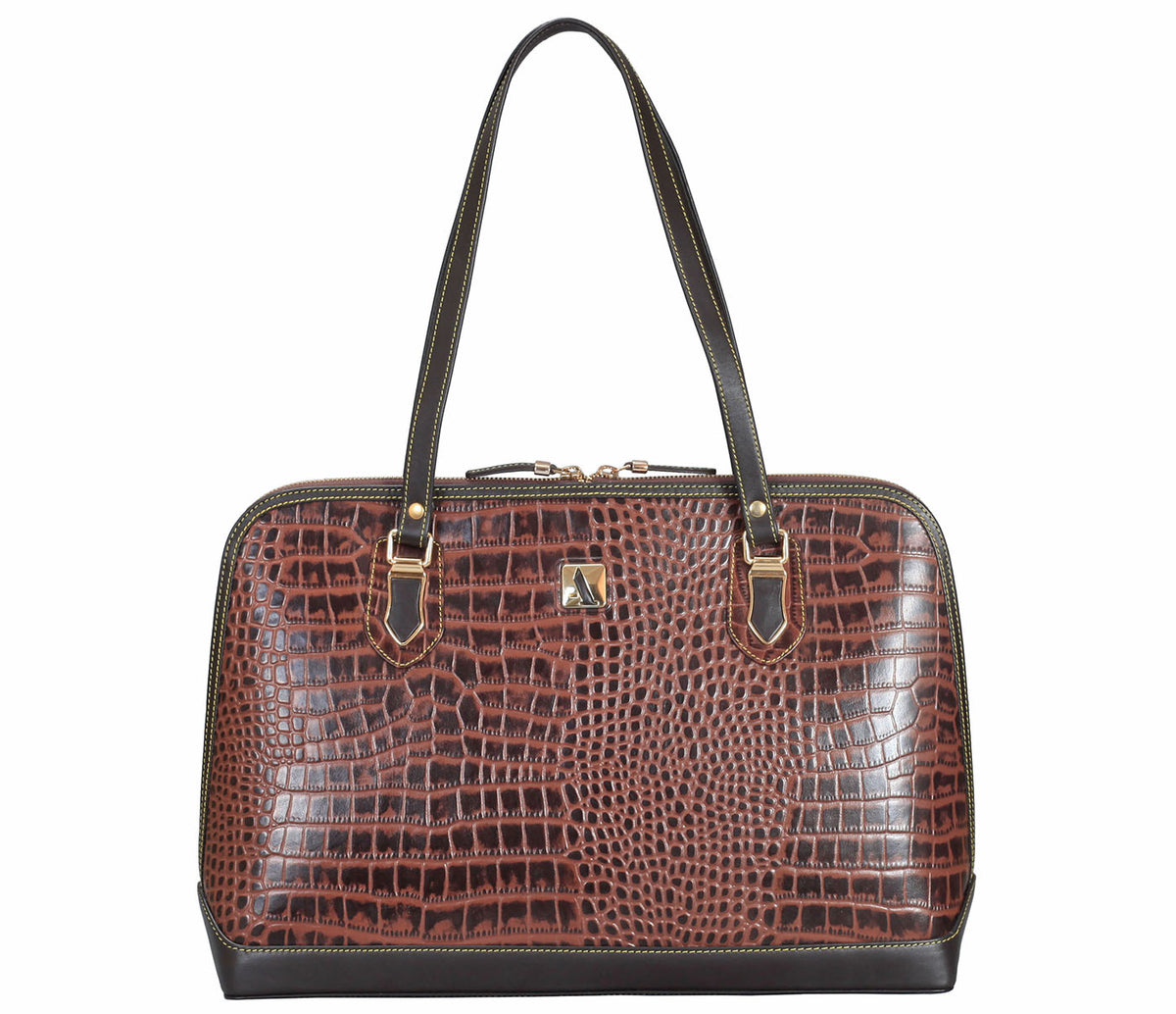 Estrella Shoulder Work Bag - Brown