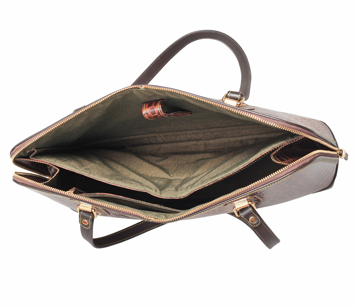 Estrella Shoulder Work Bag - Brown