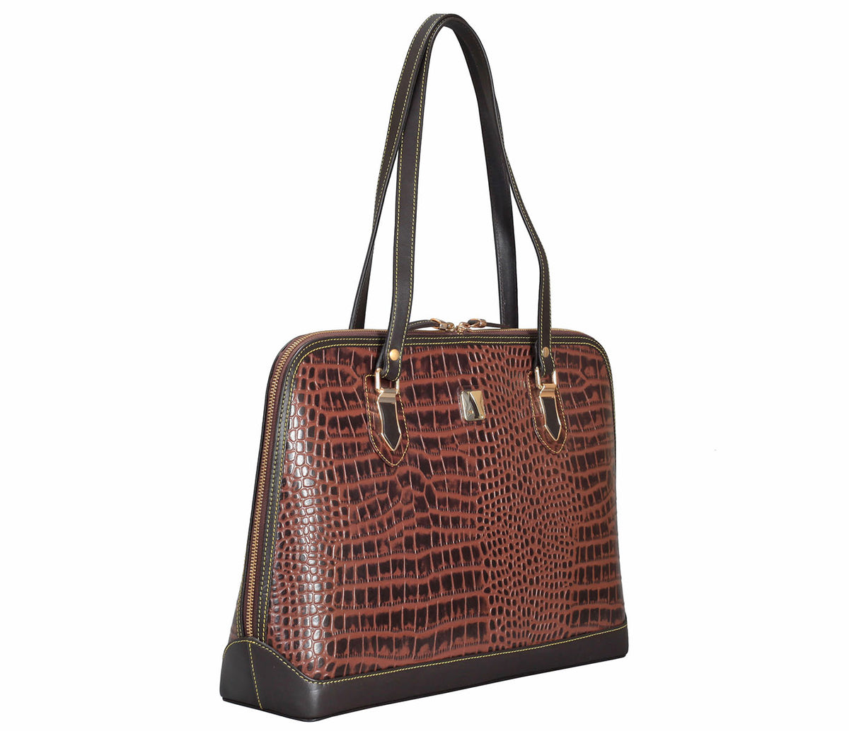 Estrella Shoulder Work Bag - Brown