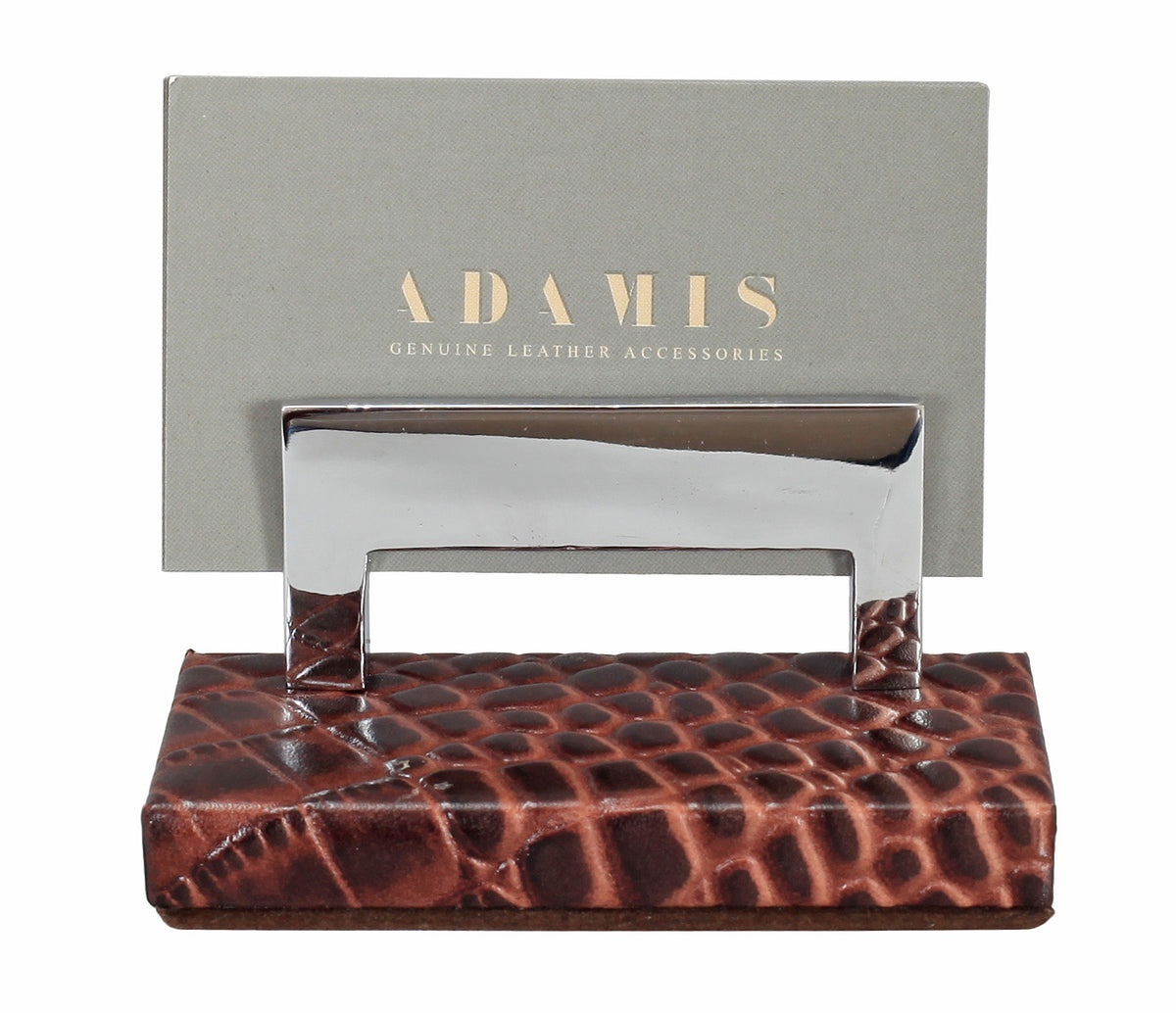 Card Case Stand-Brown