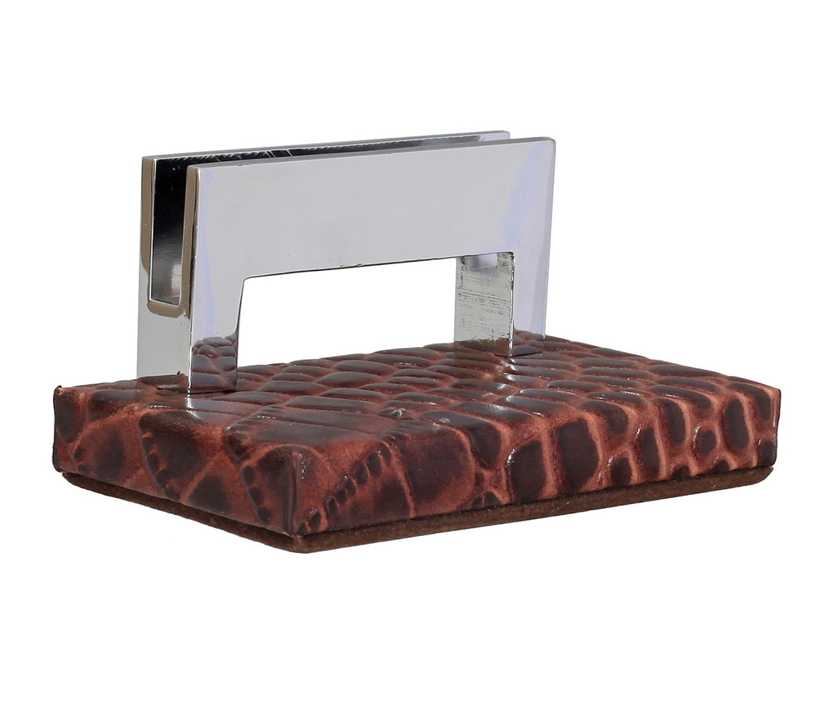 Card Case Stand-Brown