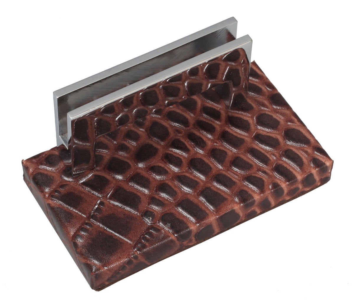 Card Case Stand-Brown