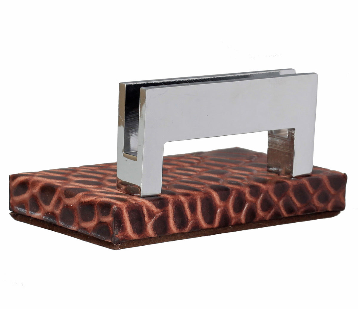 Card Case Stand-Brown