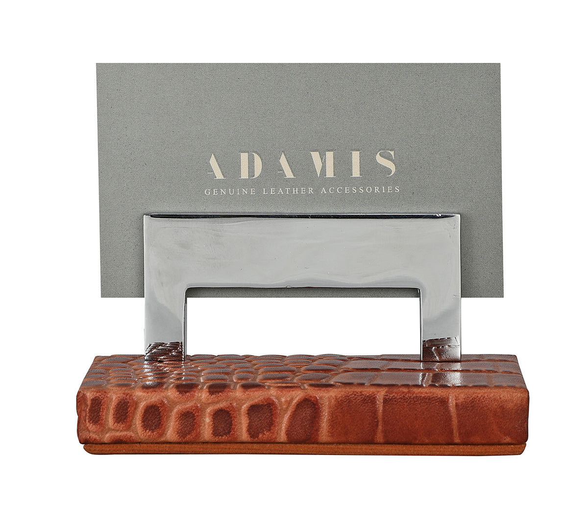 Card Case Stand - Tan