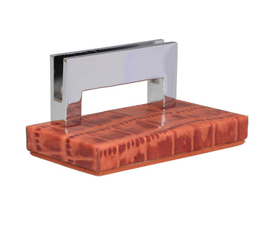 Card Case Stand - Tan