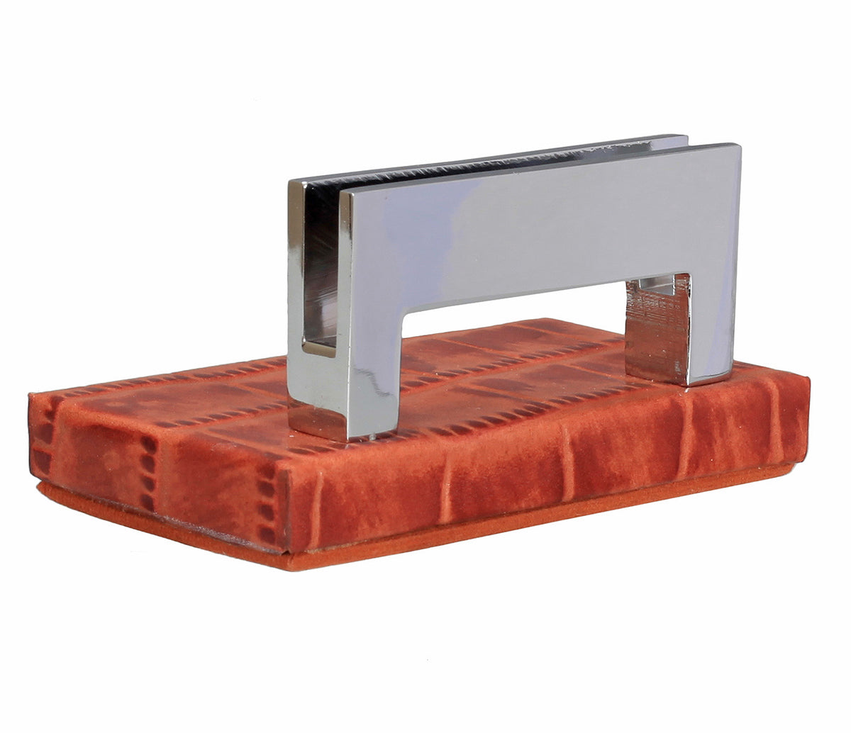 Card Case Stand - Tan