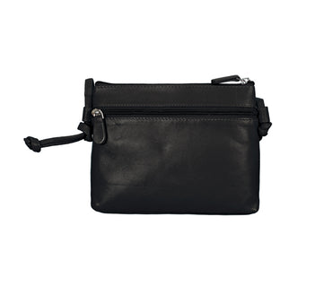 Olga Sling Cross Body Bag - Black