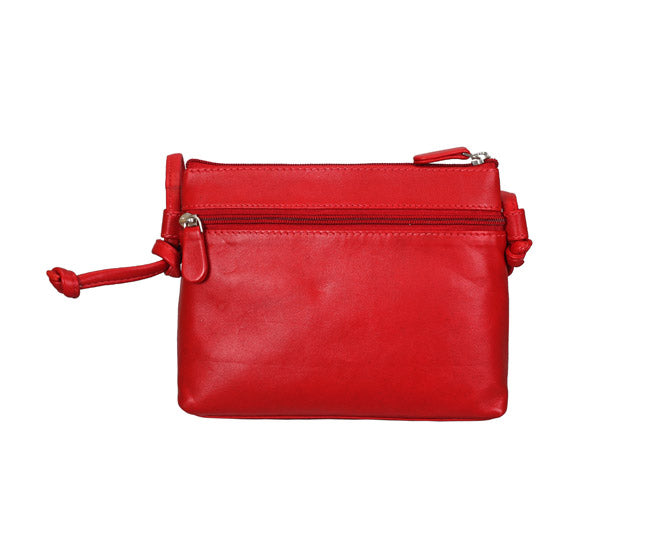 Olga Sling Cross Body Bag - Red