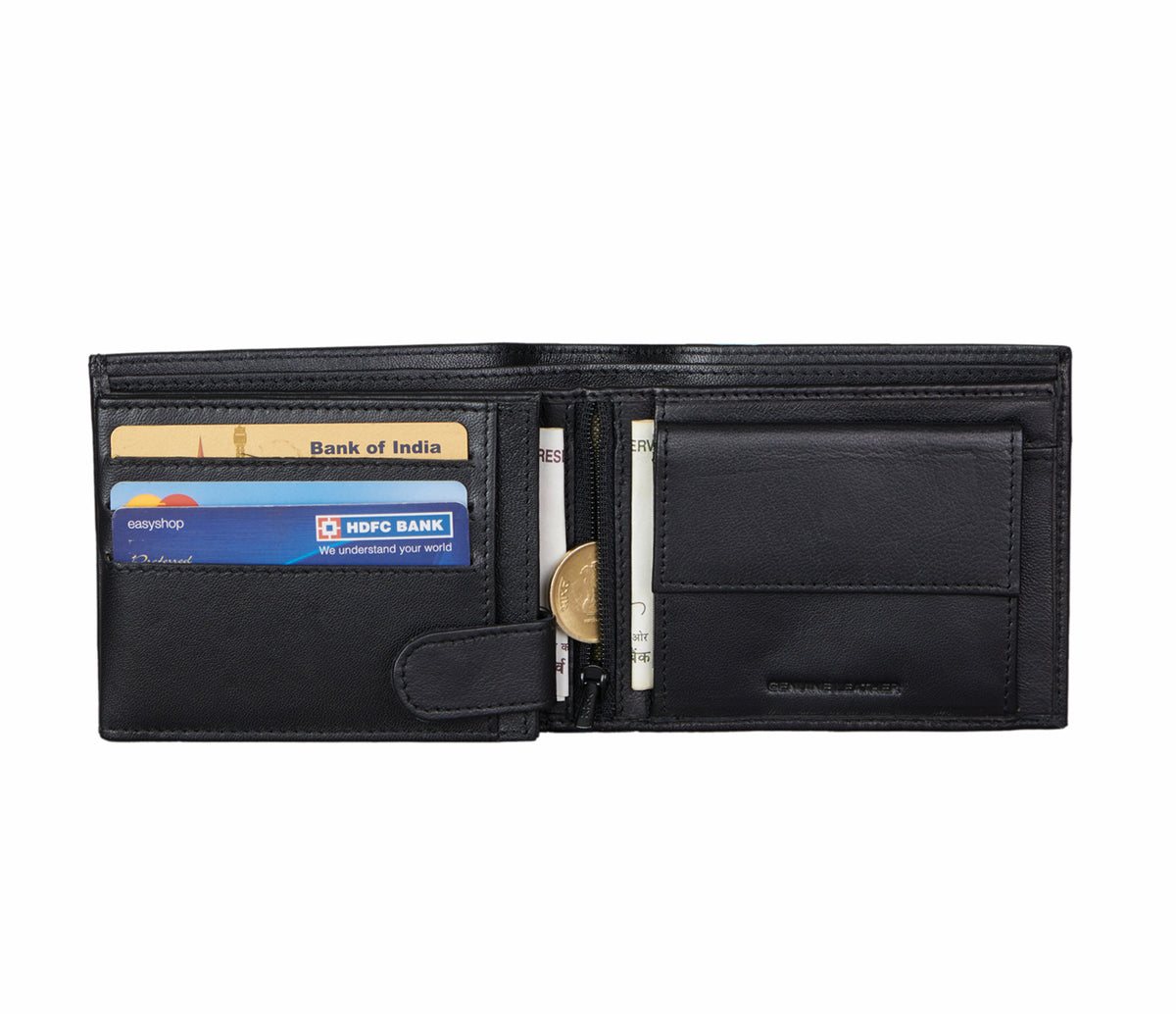 Stefano Mens Wallet-Black