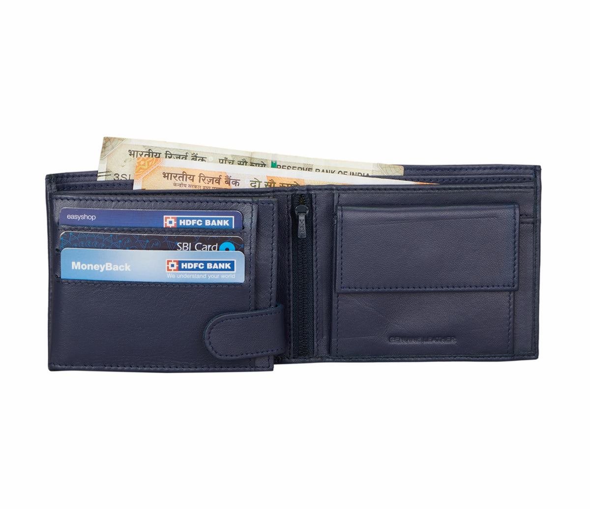Stefano Mens Wallet - Blue