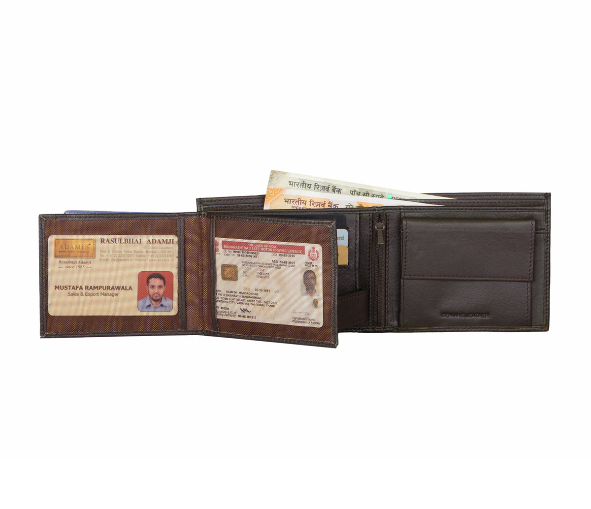 Stefano Mens Wallet - Brown