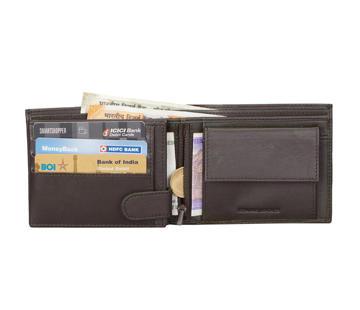 Stefano Mens Wallet - Brown