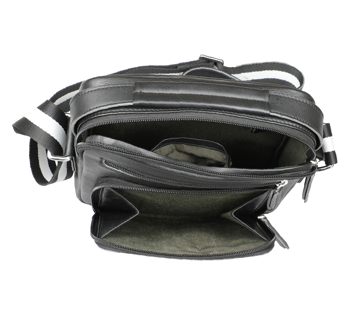 Rafael Cross Body Bag-Black