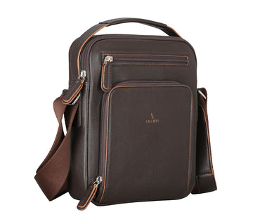 Rafael Cross Body Bag-Brown