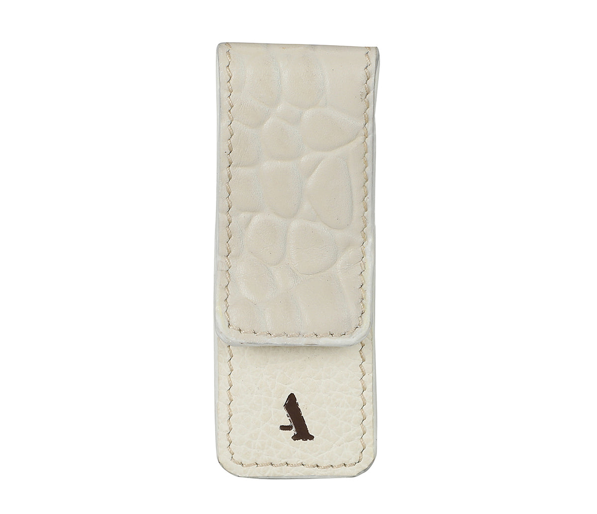 Multipurpose Card And Money Clip-Off White