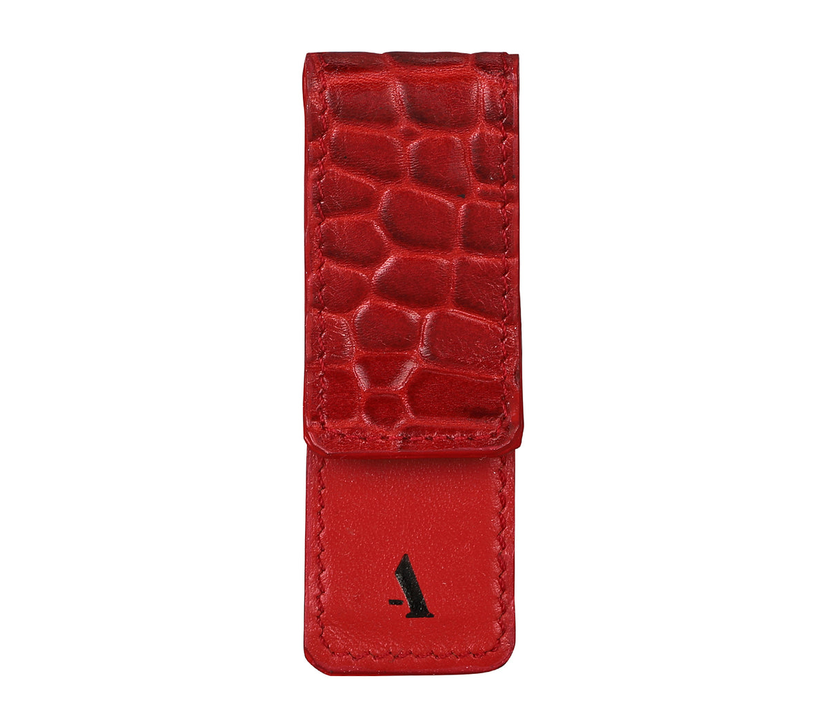 Multipurpose card and money clip - Red