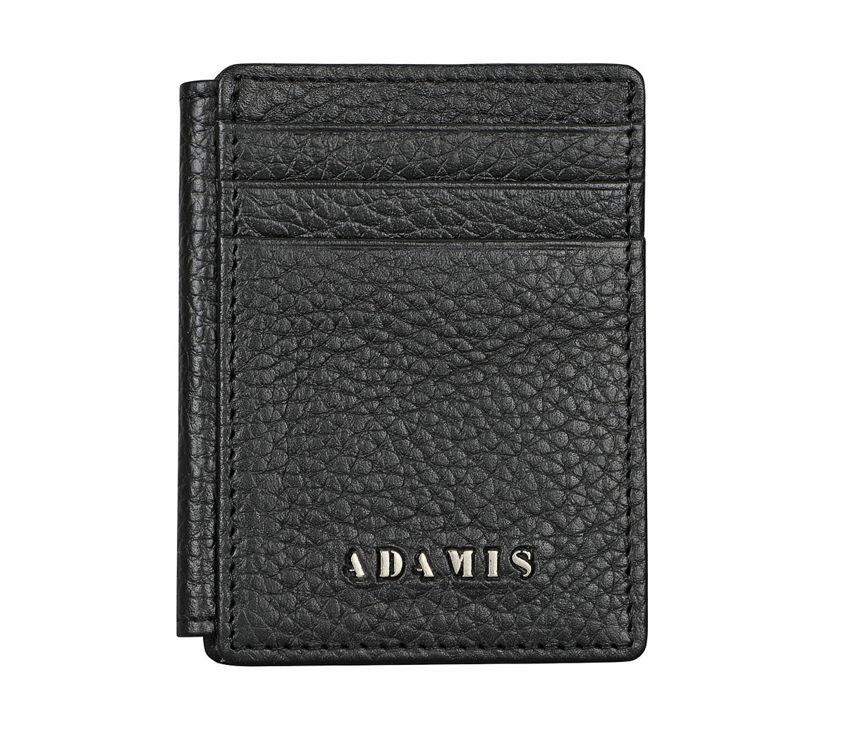 Credit Card Case And Magnetic Money Clip-Black