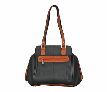 Gracia Shoulder Work Bag - Black