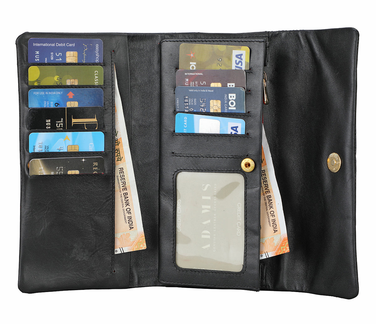 Marcia Womens Wallet-Black