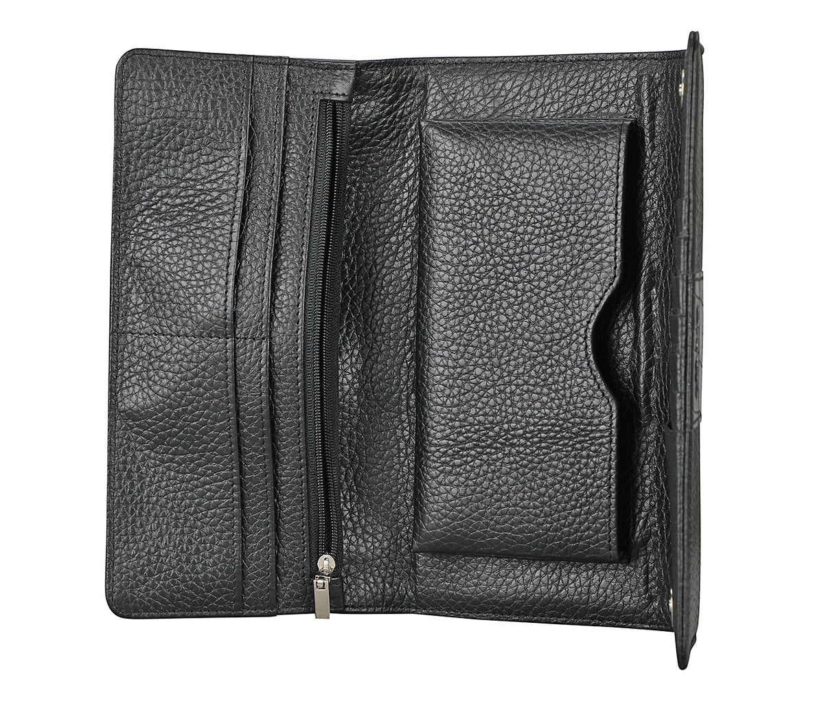 Nahia Womens Wallet-Black