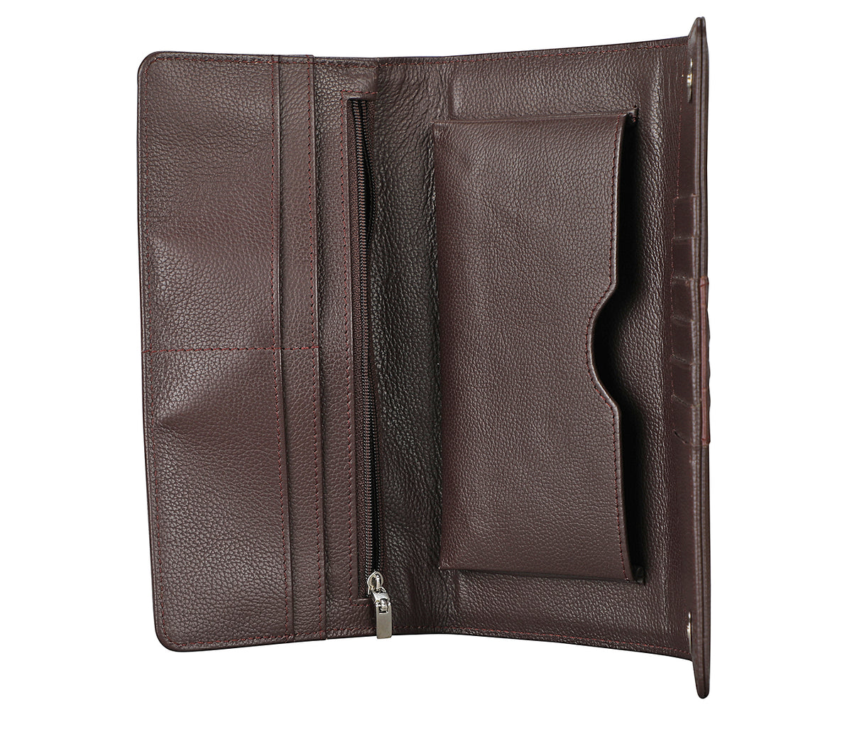 Nahia Womens Wallet-Wine