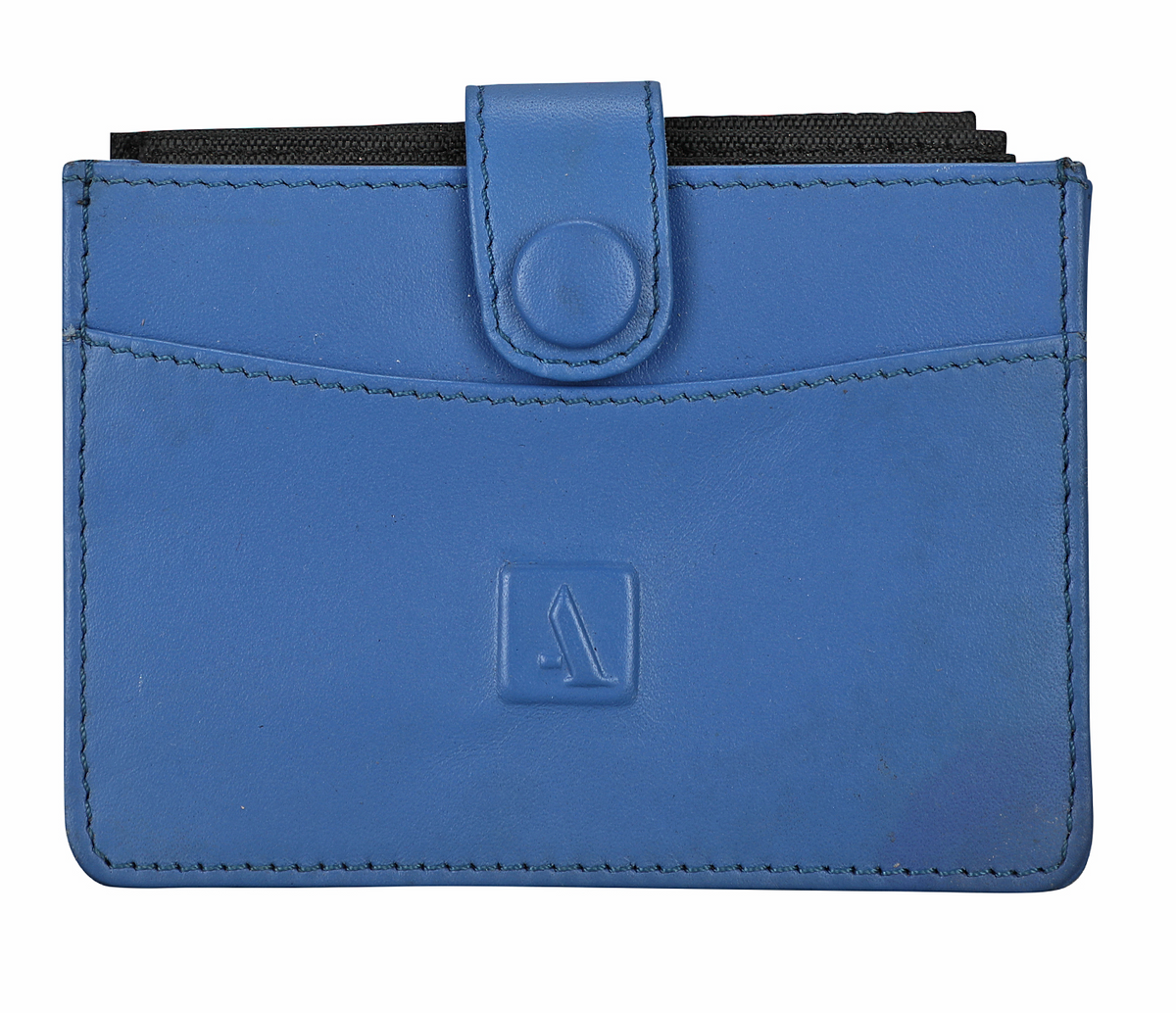 Blue Card Case-Blue