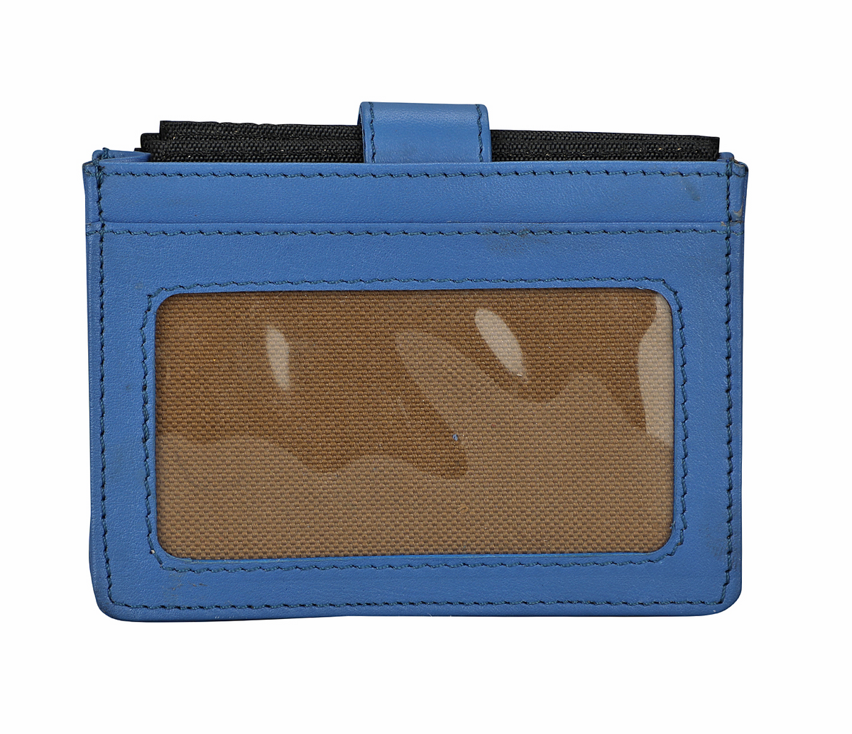 Blue Card Case-Blue