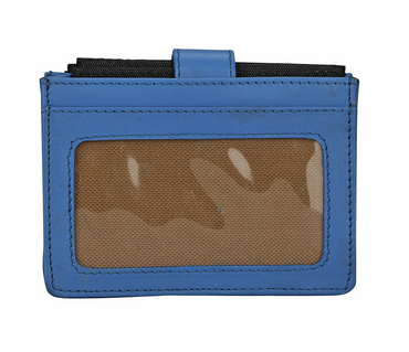 Blue Card Case-Blue