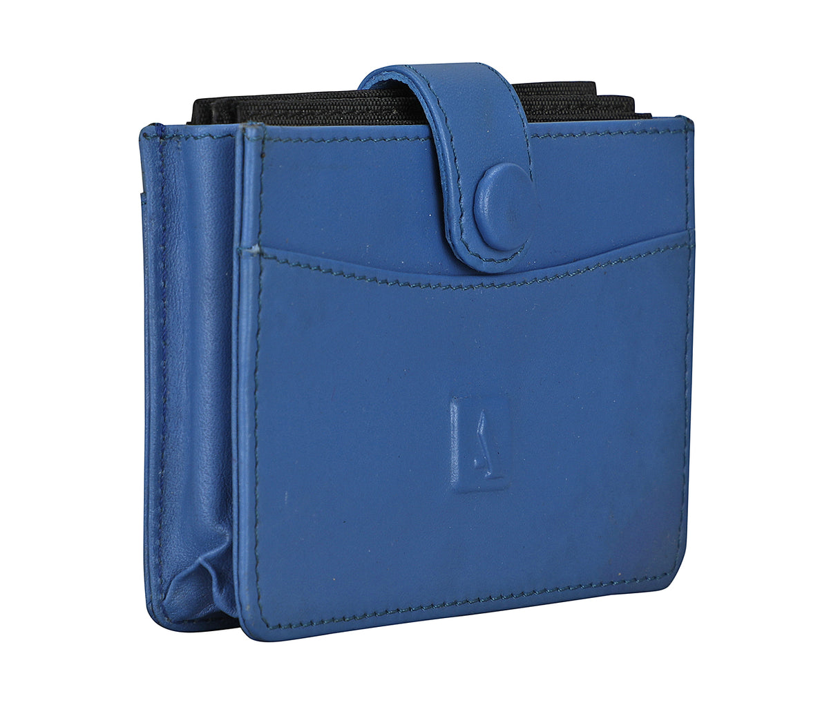 Blue Card Case-Blue