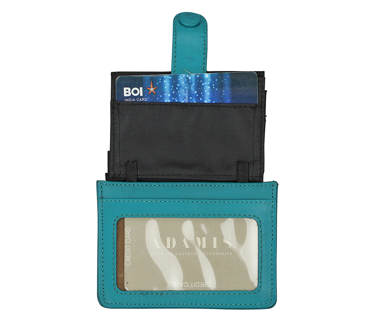 Blue Card Case - Green