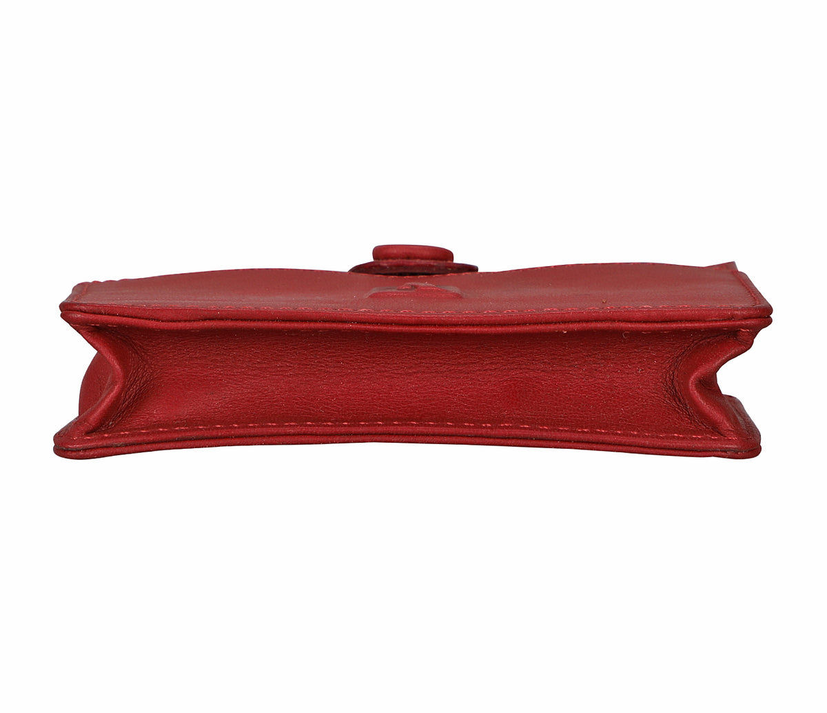 Blue Card Case - Red