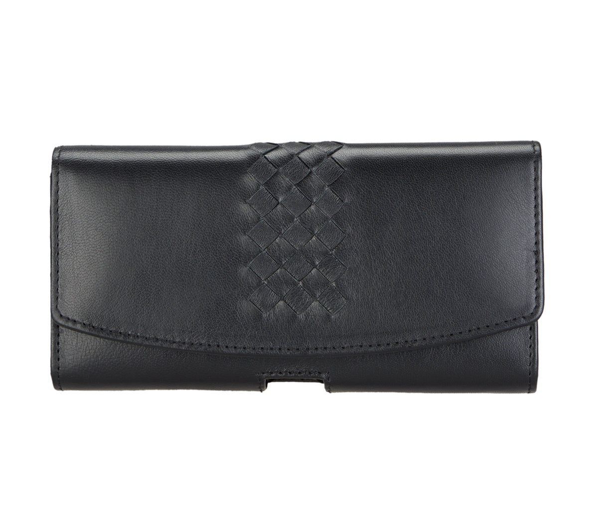 Unisex Mobile Wallet-Black