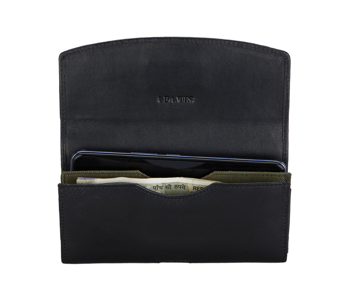 Unisex Mobile Wallet-Black
