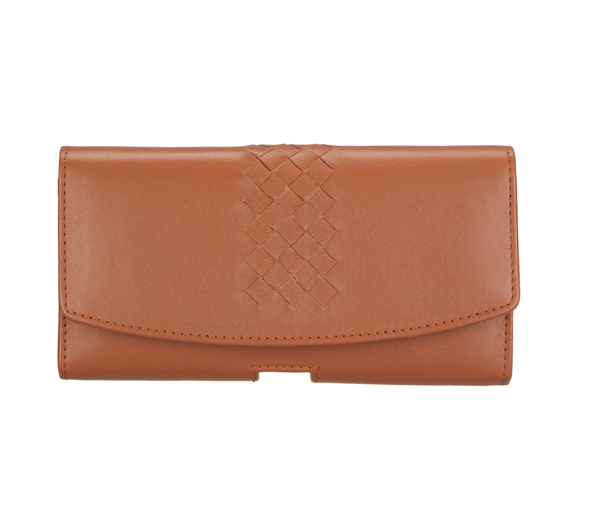 Unisex Mobile Wallet-Tan