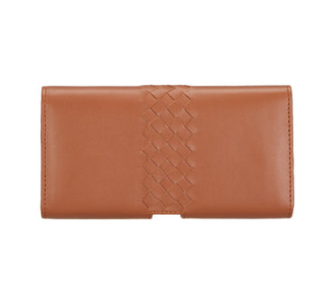 Unisex Mobile Wallet-Tan