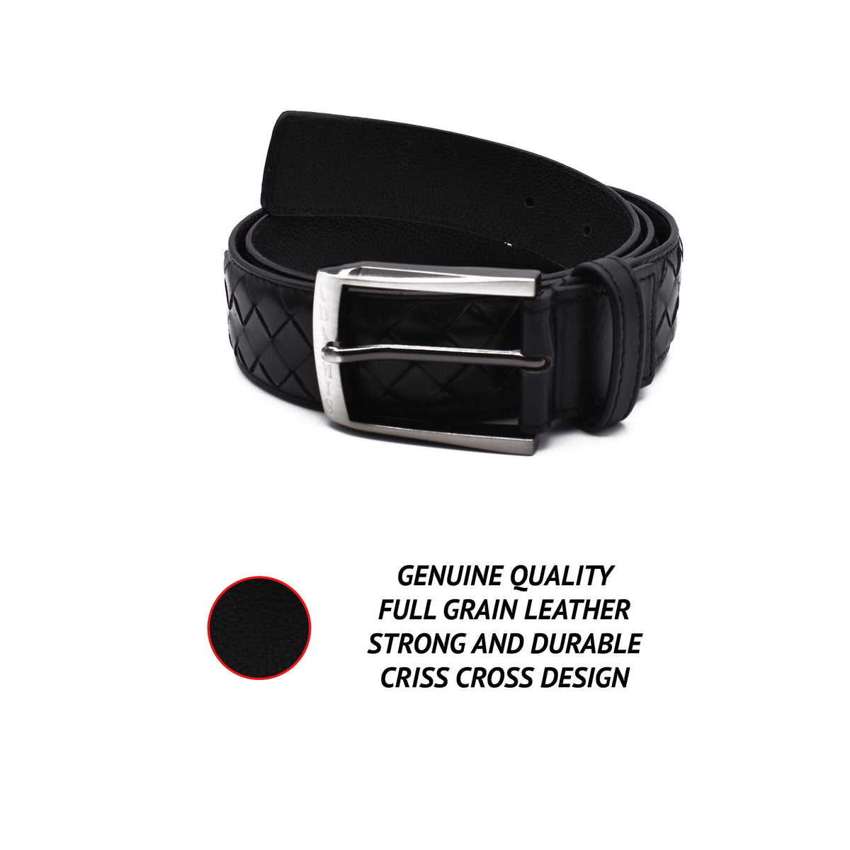 Men's Formal Wear Belt - Black