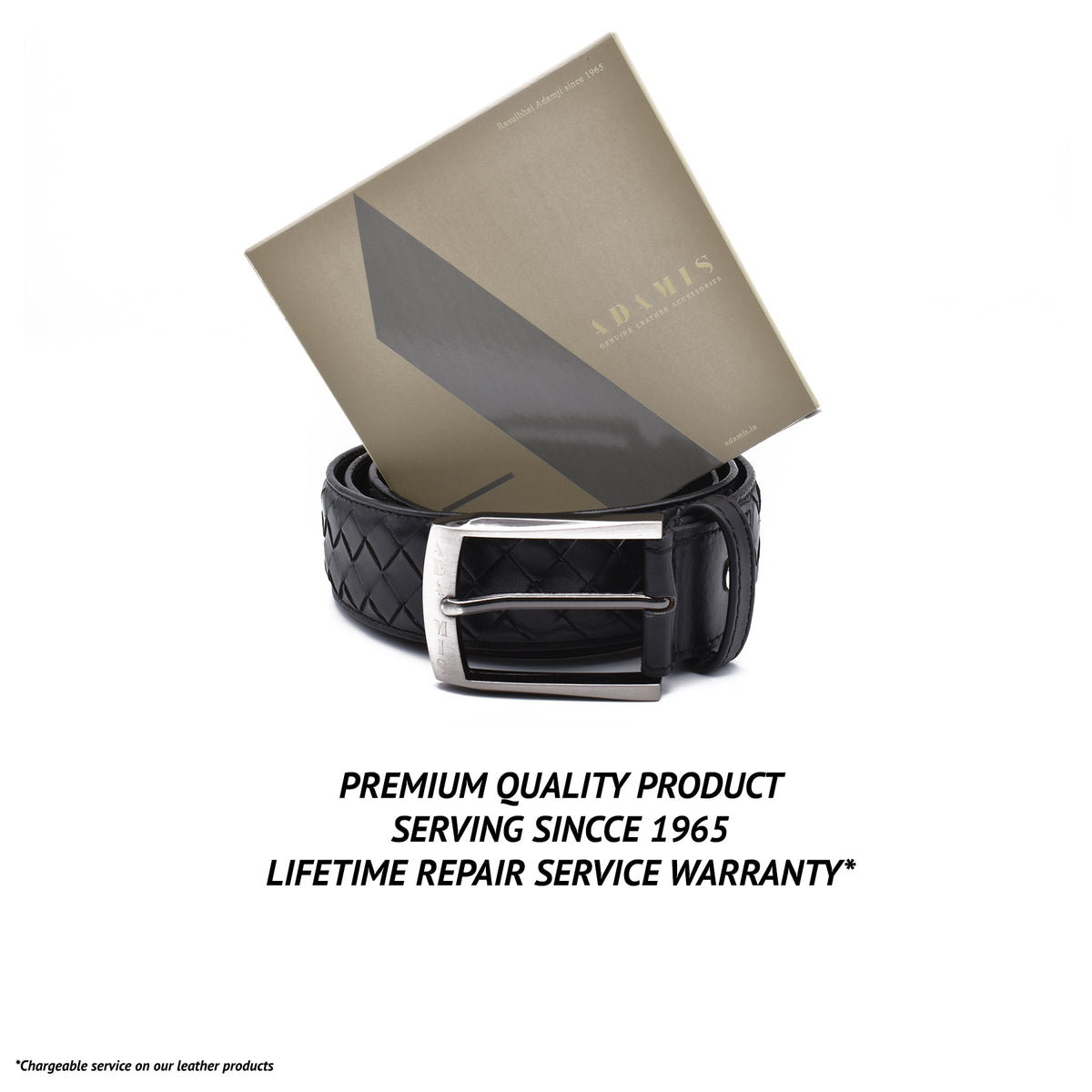 Men's Formal Wear Belt - Black