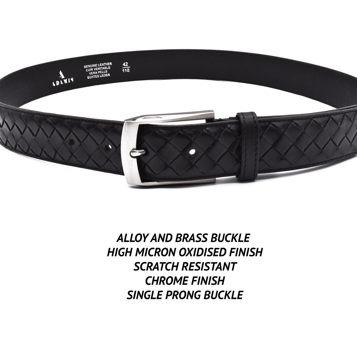 Men's Formal Wear Belt - Black