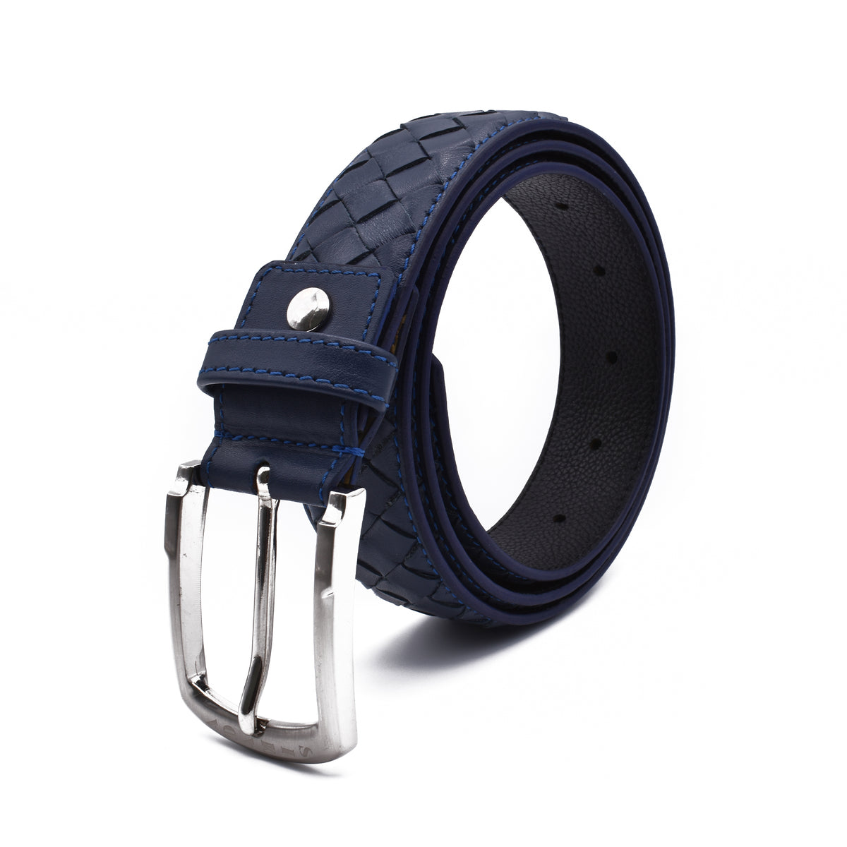 Men's Formal wear belt - Blue