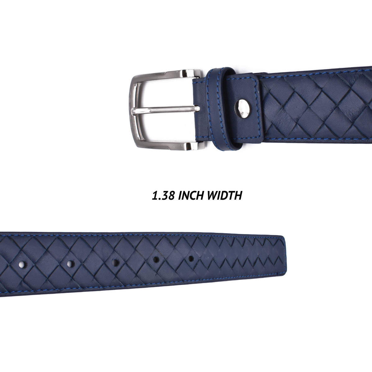 Men's Formal wear belt - Blue