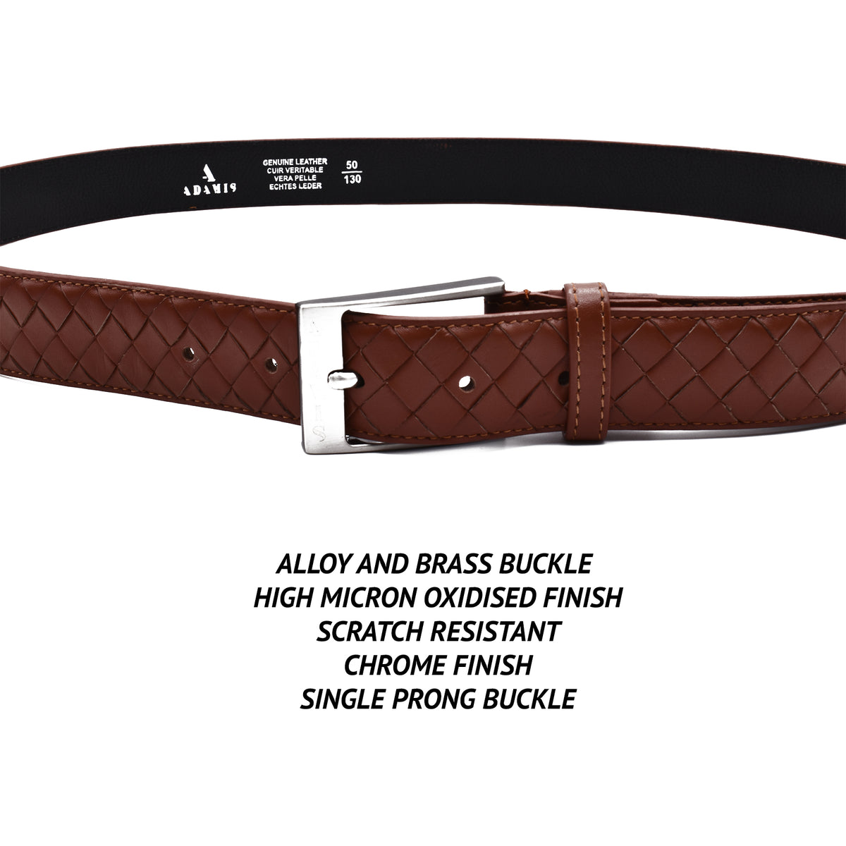 Men's Formal Wear Belt - Tan