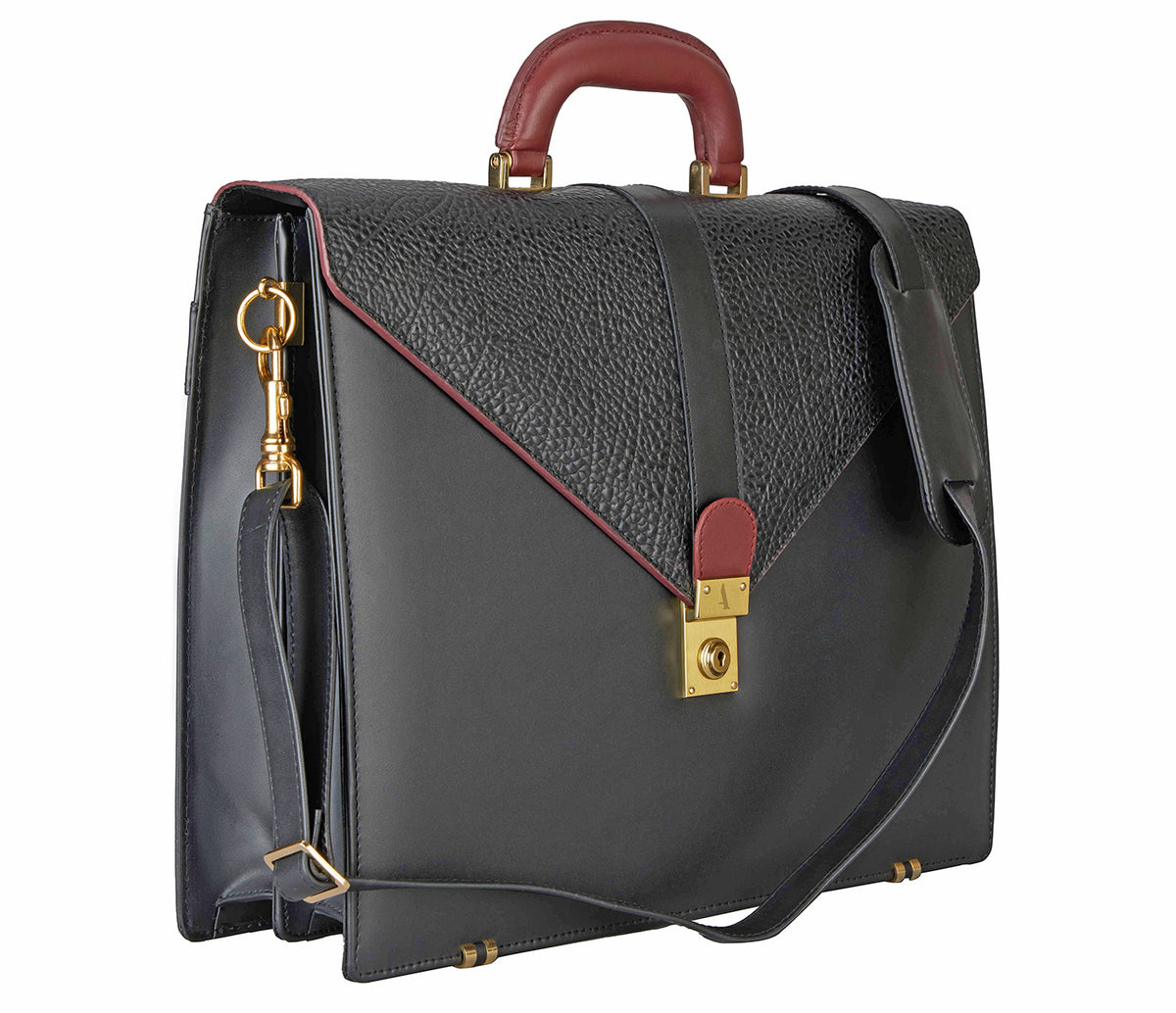 Dwayne Laptop, Portfolio Bag - Black