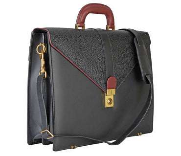 Dwayne Laptop, Portfolio Bag - Black