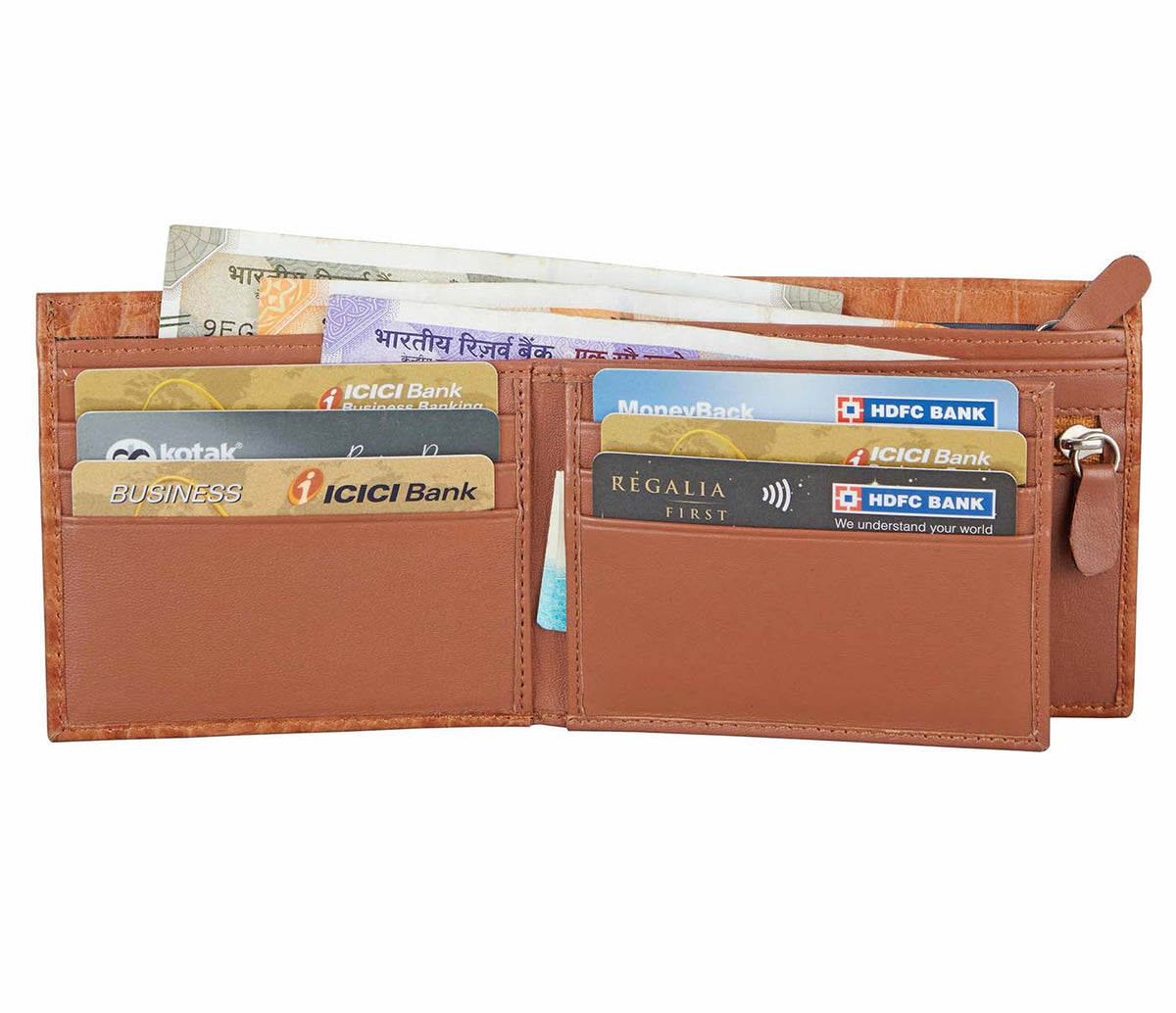 Peter Mens Wallet - Tan